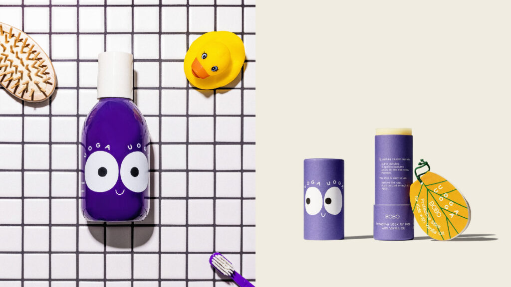 Découvrez comment Uoga Uoga Kids transforme l’heure du bain en un moment ludique et éducatif avec un packaging innovant et durable.