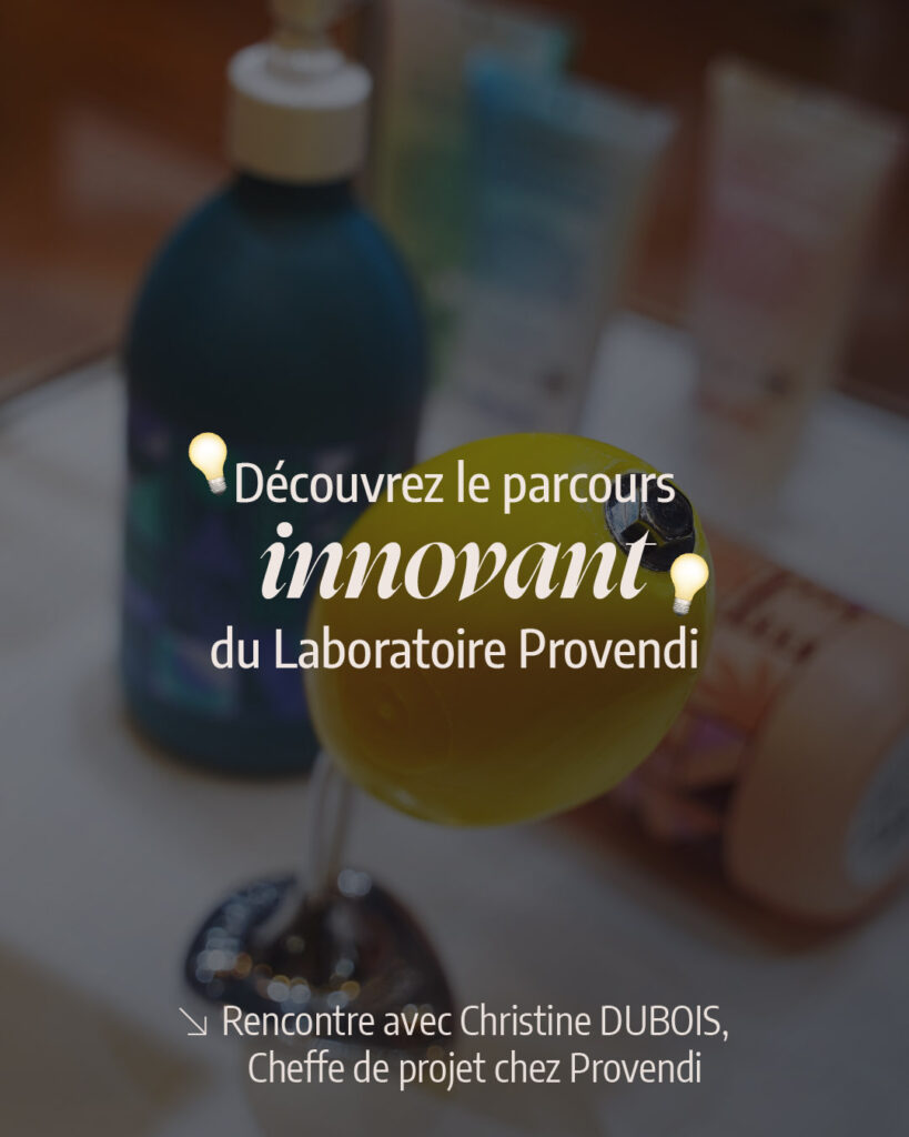 Interview de Lunéa Studio avec Christine DUBOIS du Laboratoire Provendi au salon Cosmetic 360. saponification traditionnelle, laboratoire de cosmétique naturel, savoir-faire cosmétique éco-responsable, production skincare en France