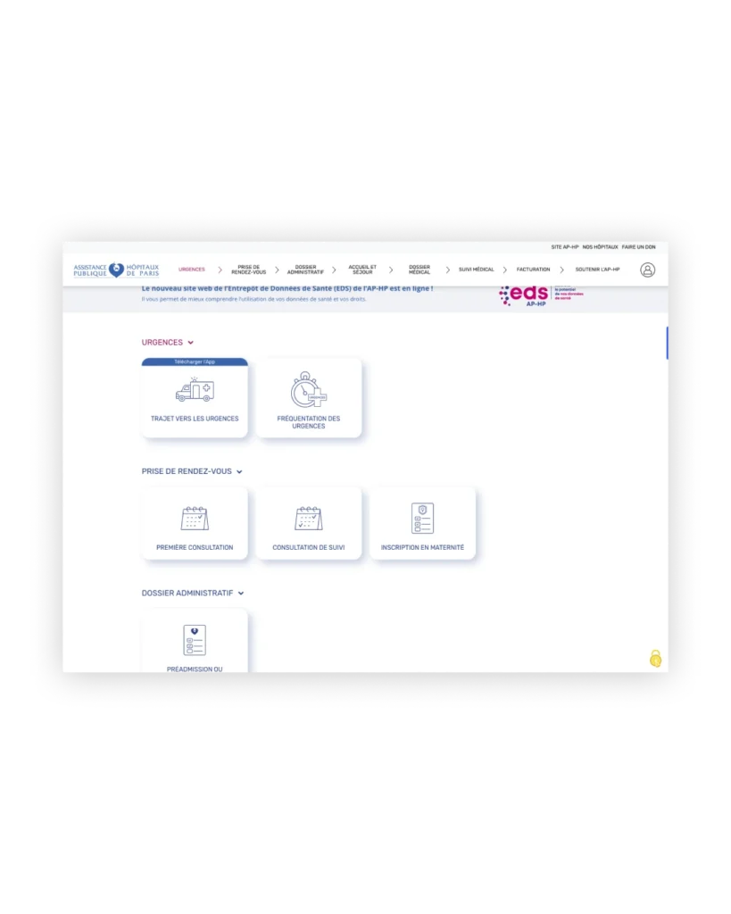 lunea studio blog ux design sante etude de cas aphp