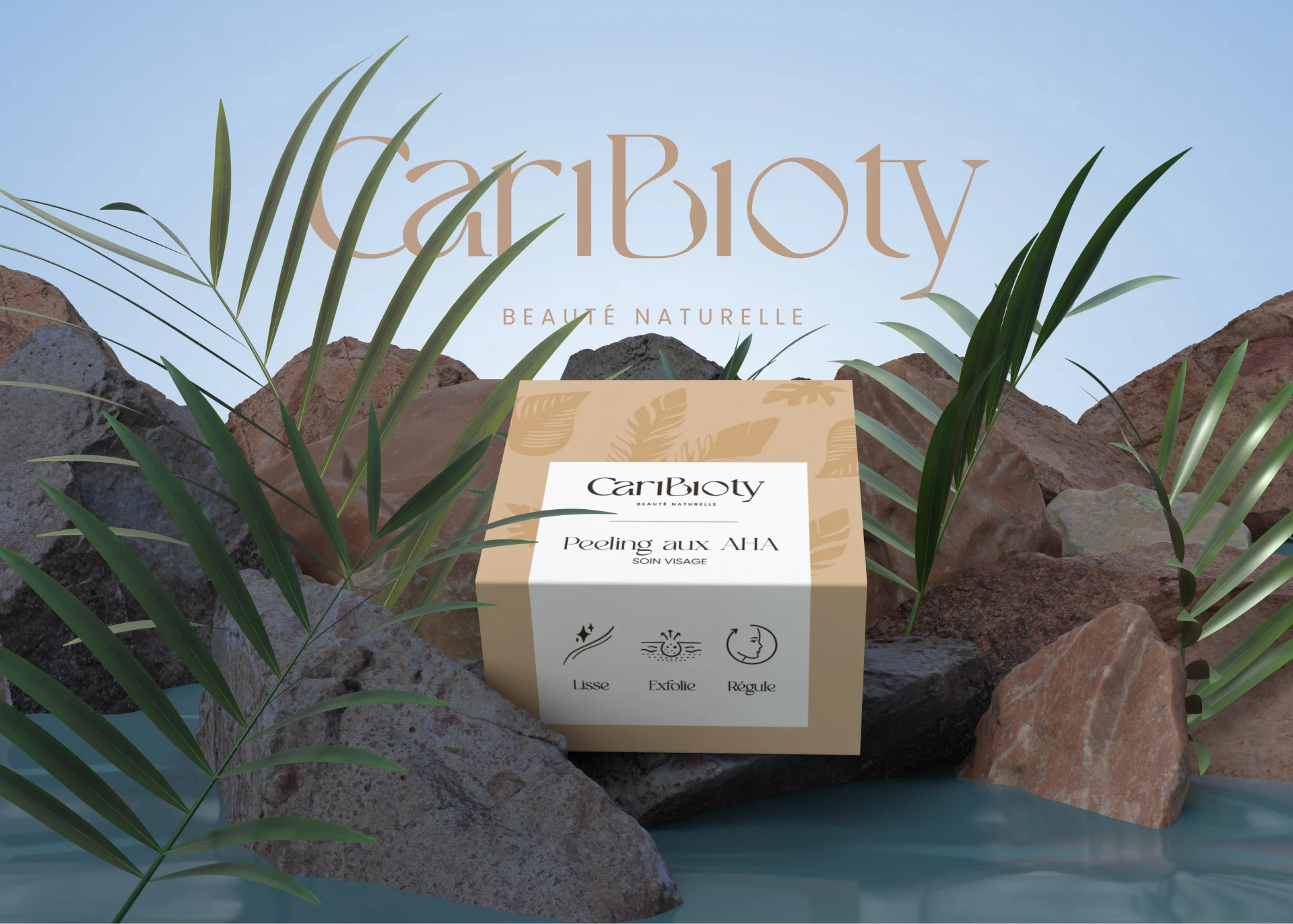 lunea studio projet caribioty cosmetique